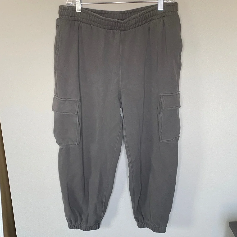Aeropostale Grey Cargo Sweatpants